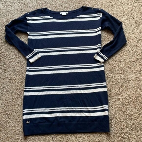 Lacoste merino wool sweater dress size 42  US 10-12 - Picture 1 of 6